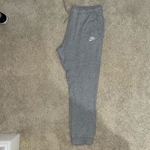 gray nike sweats